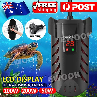 Aqua Fish Tank Thermosafe LCD Digital Submersible Aquarium Water Heater • $20.95