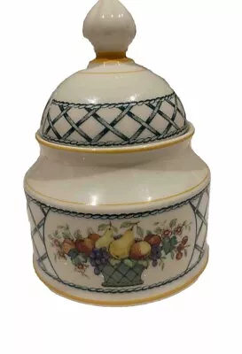 Villeroy & Boch Basket Sugar Bowl 748646 • $65