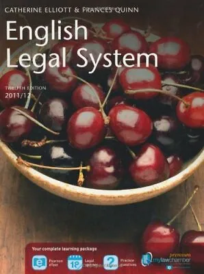 £3.26 • Buy English Legal System,Catherine Elliott, Frances Quinn- 9781408267066