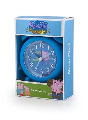£9.80 • Buy Alarm Clock Peppa Pig Blue Official New 
