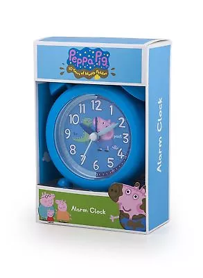 £7.93 • Buy Alarm Clock Peppa Pig Blue Official New Dup