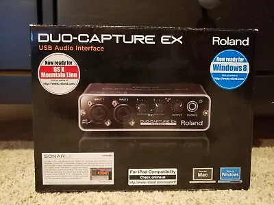 $199.99 • Buy Roland DUO-CAPTURE EX UA-22  USB Audio Interface