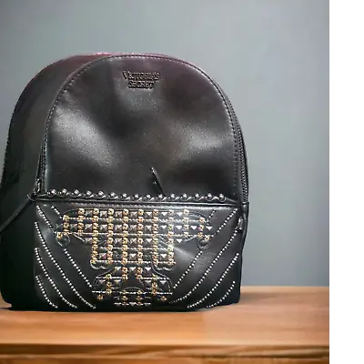 Victoria’s Secret Pebbled V-Quilt Small City Or Studded Backpack Brand New • $40