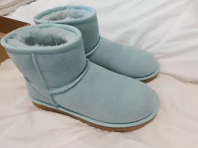 Ugg Classic Mini II In BBlu Womens Size 8 • $35