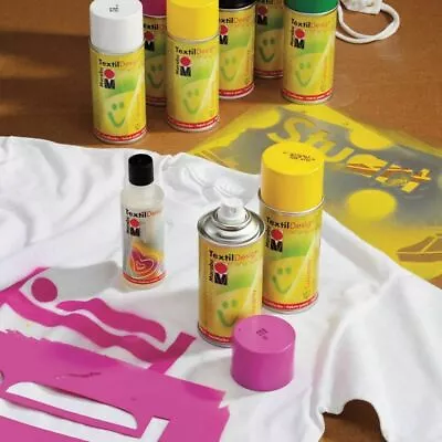 Marabu Fabric Spray Paint Clothes Shoes Car Interior Freezywater Haberdashery • £14.98