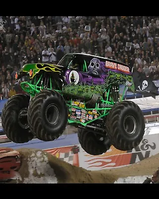 Grave Digger Monster Trucks Art Print Picture Decor Wall Hanging  8x10  Glossy • $7.44