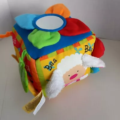 Melissa & Doug 9177 Musical Farmyard Cube Baby Learning Toy Soft Fabric Unisex • $6.50