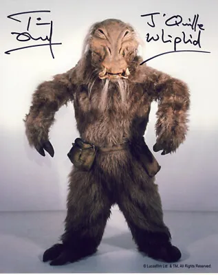 £15.99 • Buy SALE Star Wars Tim Dry (J'Quille Whiphid) Signed 10x8 Photo SW1