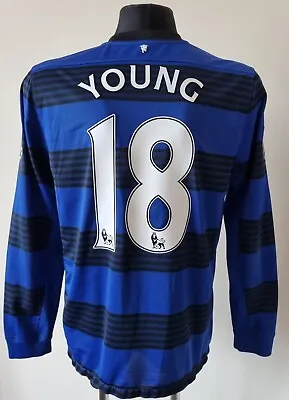 Manchester United 2012-2013 Third Football Nike Long Sleeve Jersey #18 Young  • $80