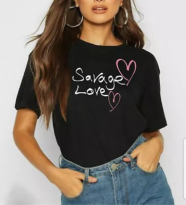 Jason Derulo T-Shirt Savage Love Inspired 2024 Tour Fashion Concert • £15.99