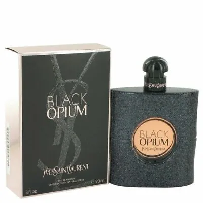 Black Opium By Yves Saint Laurent 3.0 Oz EDP Perfume For Women New Sealed In Box • $49.99