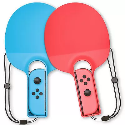 Nintendo Switch Table Tennis Racket X2 Great For Mario Tennis Aces Mario Sports • £5.99