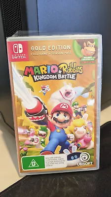*Factory Sealed* Mario + Rabbids Kingdom Battle Gold Edition | Nintendo Switch • $69.95