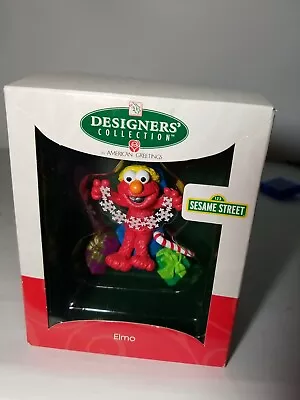 Christmas Ornament Elmo Holding Snowflake Garland American Greetings Sesame St  • $12.33