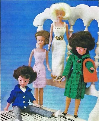 £2.99 • Buy Doll  Clothes Tressy, Cindy Or Barbie Dolls Knitting Pattern. Teenage Dolls.