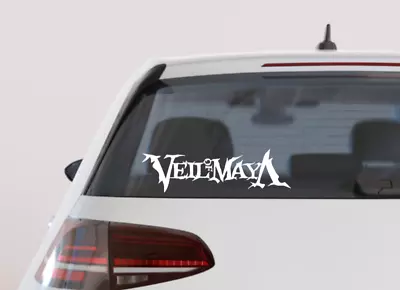 Veil Of Maya Car Decal Vinyl Band Logo Bumper Glossy Sticker Heavy Metal Core • $4.50