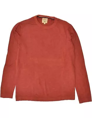 MARLBORO CLASSICS Mens Crew Neck Jumper Sweater XL Red BD10 • $29.53