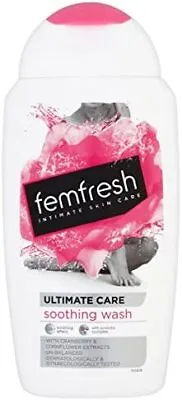 £3.17 • Buy Fem Fresh Ultimate Care Soothing Wash  PH Balanced Feminine Wash With Hydrating