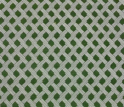 Jim Thompson Lattice Weave Basil Green Epingle Geometric Fabric By Yard 52 W • $45.99