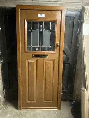 £650 • Buy New Light Oak On White Composite Farmhouse Door