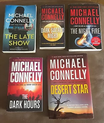 Current/Complete Ballard & Bosch Series 5 Book Lot Michael Connelly Desert Star • $19.99