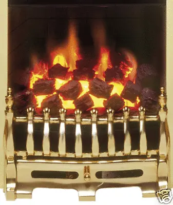 15 Standard Gas Fire Replacement Coals  Ceramic Living Flame Fires Uk Made !!! • £11.99