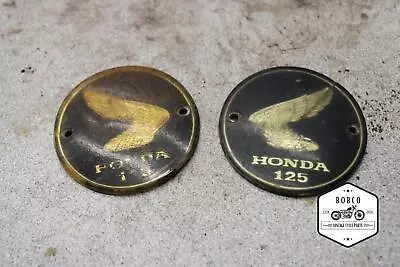 1969 Honda CL125A CL125 Scrambler GAS TANK EMBLEMS J4-4256.PO • $30