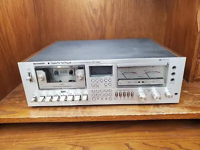 Sharp RT-3388 Vintage  Stereo Cassette Tape Deck - PLEASE READ! • $60