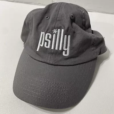 NEW - Psilly Dad Hat - Mushrooms - Grey - 100% Cotton - One Size • $11.25