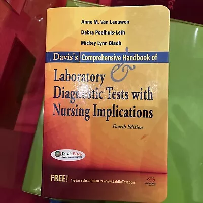 Davis's Laboratory And Diagnostic Tests With Nursing Implications (4th Edition) • $6