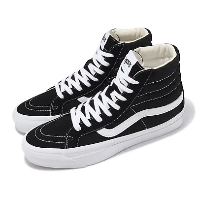 Vans Sk8-Hi Reissue 38 Black White Men Skate Boarding Shoes Sneakers VN000CR0BA2 • $180.40