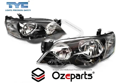 $253 • Buy TYC Set Pair LH+RH Head Light Lamp For Ford BA BF Falcon XR6 XR8 FPV GT Typhoon