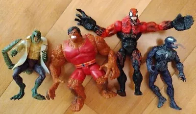 Vintage Marvel Legends Toy Biz Comic Action Figure Lot Spiderman Venom Lizard • $19.99