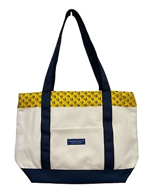 VINEYARD VINES Custom Collection Canvas Tote Handbag Bag  Gamecock T   USA • $9.99