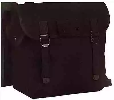 Rothco 2274 Heavyweight Canvas Musette Bag - Black • $21.99