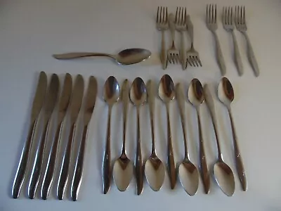 22 Mar-crest Starburst Atomic Flatware Knives Forks Spoons • $99.99