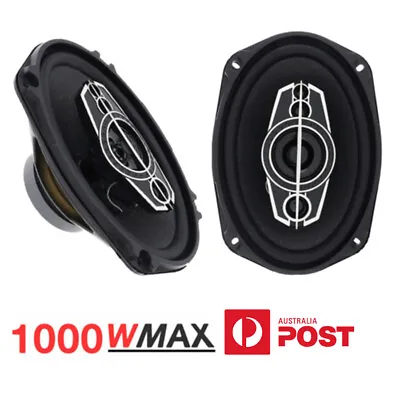 2pcs 6x9  1000W 5 Way Coaxial Speakers Car Truck Music Stereo Hifi Loudspeakers • $69.89