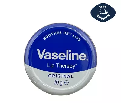 Vaseline Lip Therapy Tin Lip Balm Original 20g | 1 Pc | FREE SHIPPING • $8.95