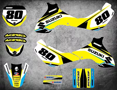 Suzuki JR 80 Full Custom Graphics Kit ULTRA  Style Sticker Kit Decals Graphic • $169.90