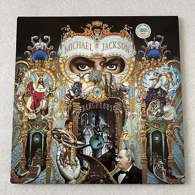 Michael Jackson - Dangerous - 12  Vinyl Double LP Record - EPC 465802 1 VG+/VG+ • $75.78