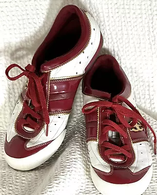 Ecko Red Womens Shoes Fashion Sneakers Size 9.5 Red And White Vtg • $5