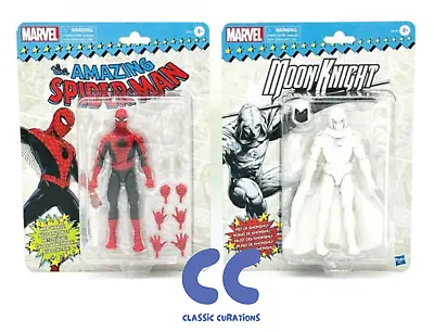 Marvel Legends The Amazing Spider-Man Moon Knight Exclusive Figures - You Choose • $27.95