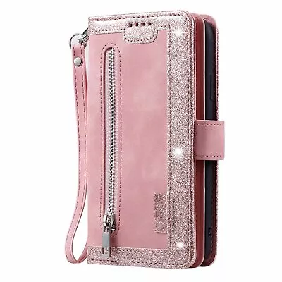 $17.89 • Buy For IPhone 15 14 13 12 11 Plus Pro Max XS 8/7/SE Case Leather Wallet  Flip Cover