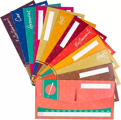 Cash Envelope System For Budgeting And Saving Money - Budget Keeper- 12 Pack As • $8.79