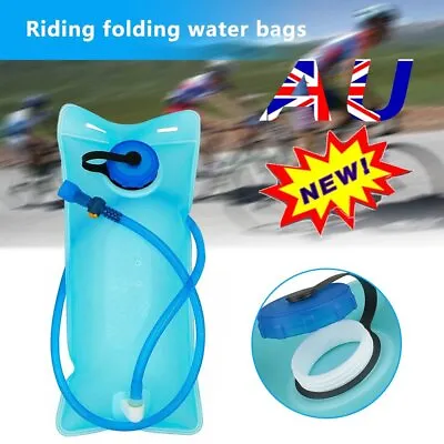 2L Water Backpack Bladder Bag Hydration System Pack Hiking Cycling JC • $12.42