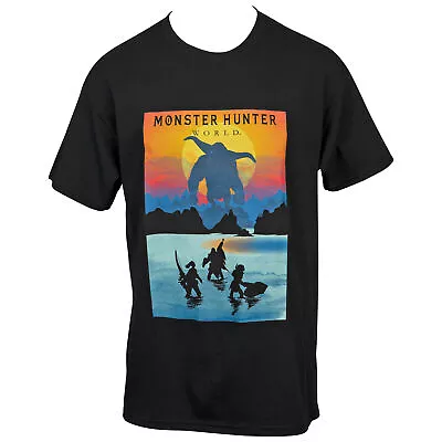 Monster Hunter Fight Scene T-shirt Grey • $17.99