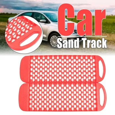 1 Pair Sand Caravan Recovery Tracks Sand Track Max Off Road 4wd Snow Mud Trax • $38.99