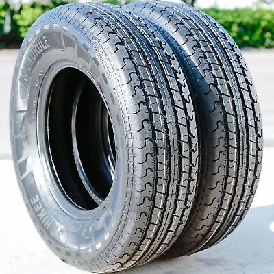 2 Tires Roundrule ST Hikee Semi Steel 205/75R15 205-75-15 Load D 8 Ply Trailer • $126.93