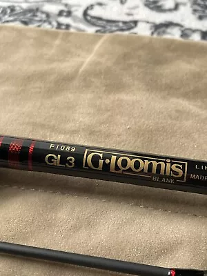 G.Loomis GL3 Fly Rod FR1089 Nine Weight 9wt Custom 2 Pc 9’ • $220