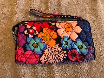 Vera Bradley Carry It All Wristlet Wallet Floral Print NWOT • $25